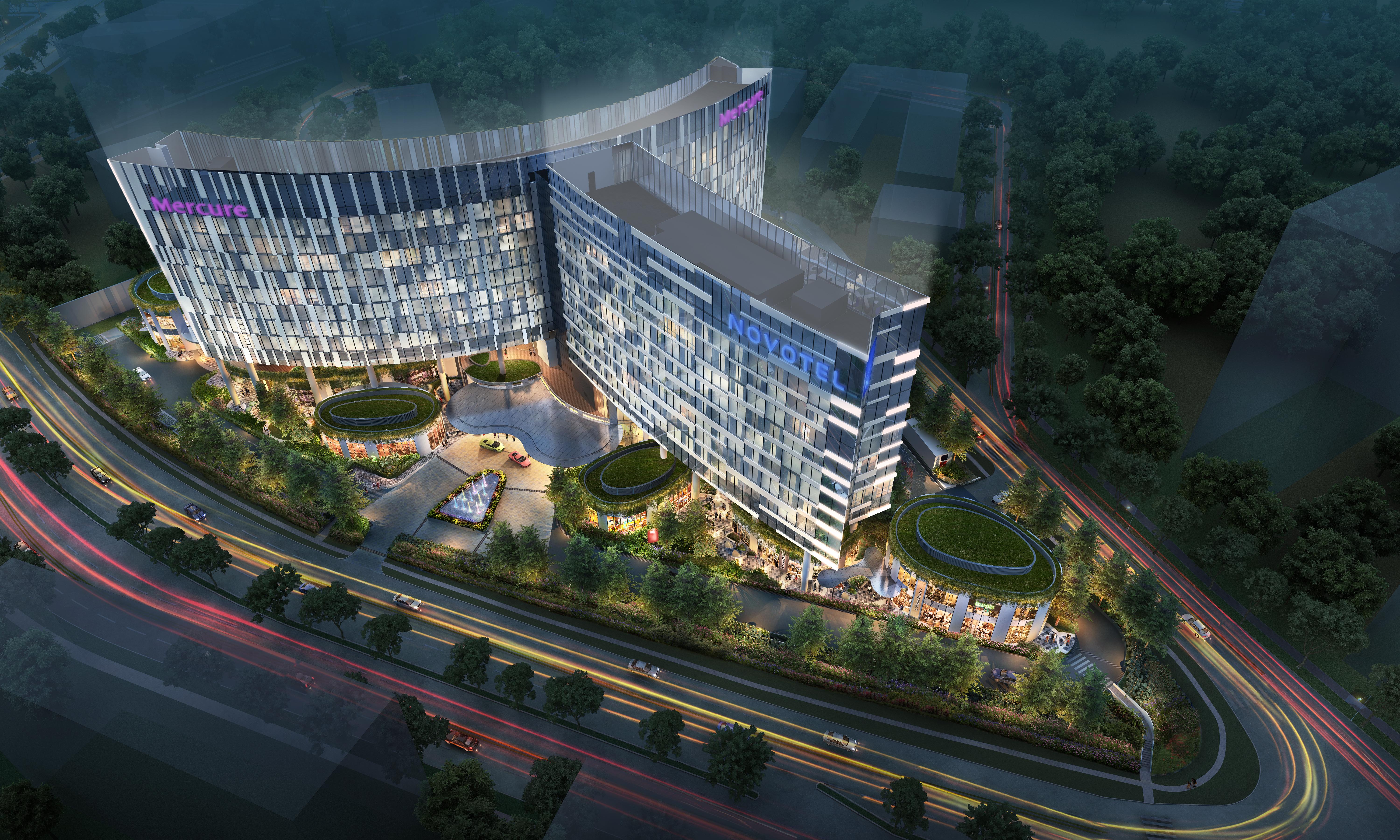 Novotel Singapore On Stevens מראה חיצוני תמונה